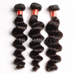 【13A 3PCS】Brazilian Loose Wave Virgin Human Hair 3Bundles High Quality Hair Weave Free Shipping