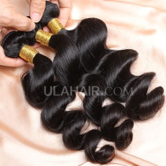 【14A 3PCS】3 Bundles Deal Malaysian Virgin Hair Loose Wave 100% Human Hair