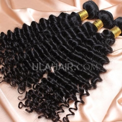 【14A 3PCS】 3 Bundles Deal Peruvian Virgin Hair Deep Wave Wavy