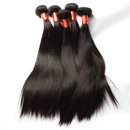 【12A 3PCS】Peruvian Straight Virgin Human Hair 3 bundles High Quality Hair Weave Free Shipping