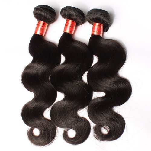 【12a 3pcs】Ulahair Peruvian Hair Bundles 3pcs Body Wave Weave Sew In Hairstyle Free Shipping