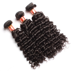 【12A 4PCS】Brazilian Curly Hair Bundles Deep Wave Virgin Human Hair No Shedding No Tangle Free Shipping