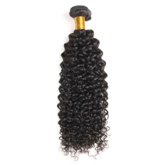 【13A 1PCS】  Brazilian Hair Bundles Deep Curly Human Hair Virgin Hair Natural Black Color Hair Bundles