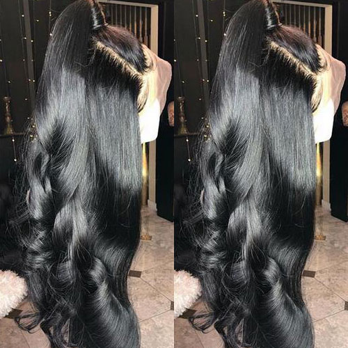 13A Body Wave 13x6 Lace Front Wigs 180% 150% Density Virgin  display picture 2