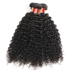【12A 4PCS】Deep Curly Brazilian Hair Bundles Deep Curly Virgin Human Hair No Shedding No Tangle Free Shipping