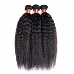 【12A 3PCS】Malaysian Kinky Straight Virgin Human Hair 3 bundles High Quality Hair Bundles Free Shipping