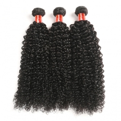 【12A 3PCS】Malaysian Kinky Curly 3 bundles Virgin Human Hair 3 Bundles Free Shipping