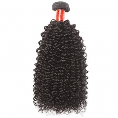 【12A 1PCS】Kinky Curly Virgin Peruvian Hair 100% Unprocessed Human Hair Bundles