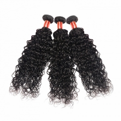 【12A 4PCS】Brazilian Water Wave Hair Bundles Curly Virgin Human Hair No Shedding No Tangle Free Shipping